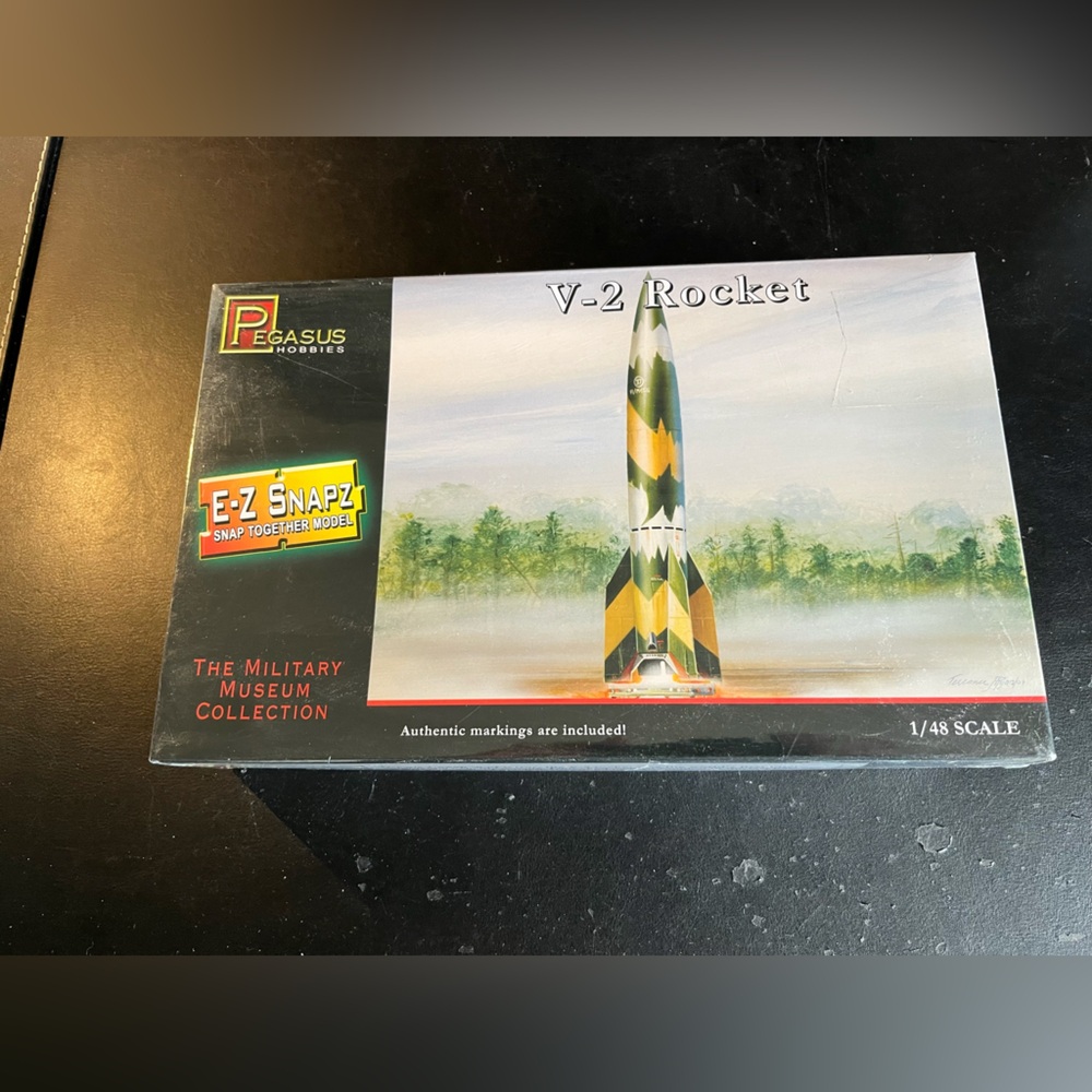Pegasus V-2 Rocket 1/48 Scale Model Kit (EZ Snapz Series #8416)
